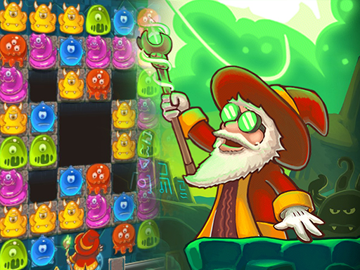 Cavern Monsters online Puzzle game