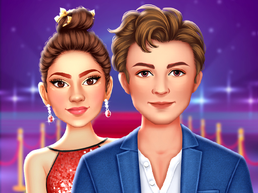 Celebrity Couple Red Carpet Fashion online game
