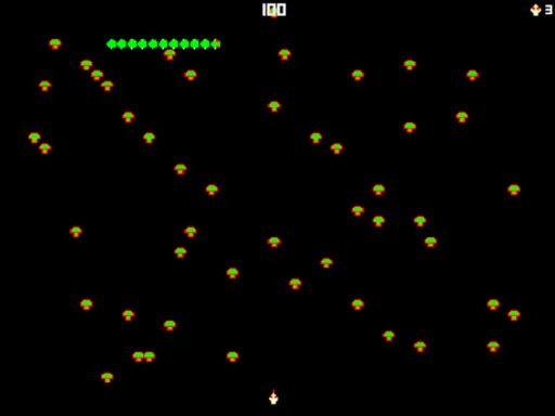 Centipede Attack 2D online game