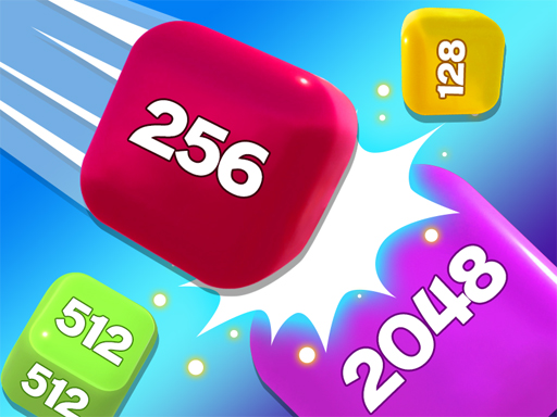 Chain Cube 2048 3D Merge Game online game
