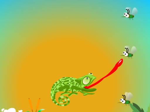 Chameleon Want Eat online game