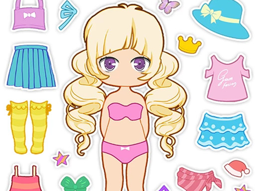 Chibi Doll Makeup Salon online Girls game