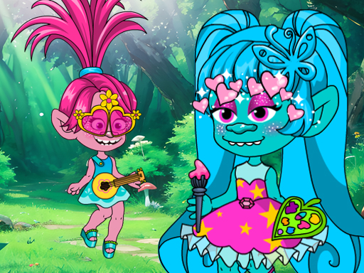 Chibi Troll Fashion Maker online Girls game