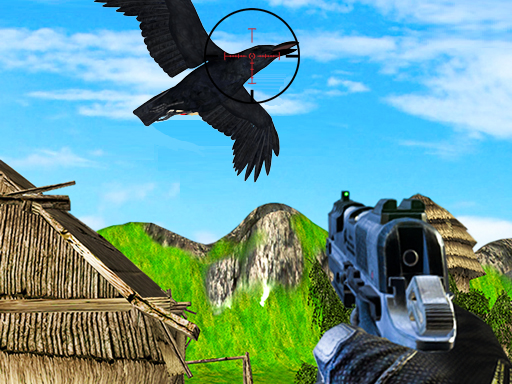 Chicken and Crow Shoot online Shooting game