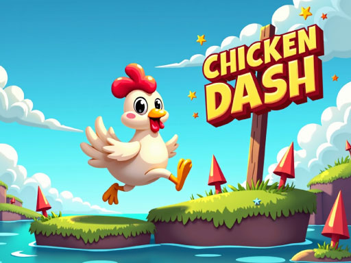 Chicken Dash online Hypercasual game