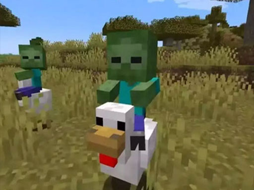 Chicken Jockey hidden lava chicken 2 online Adventure game