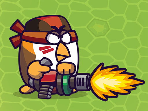 Chicken Wars: Merge Guns online Shooting game