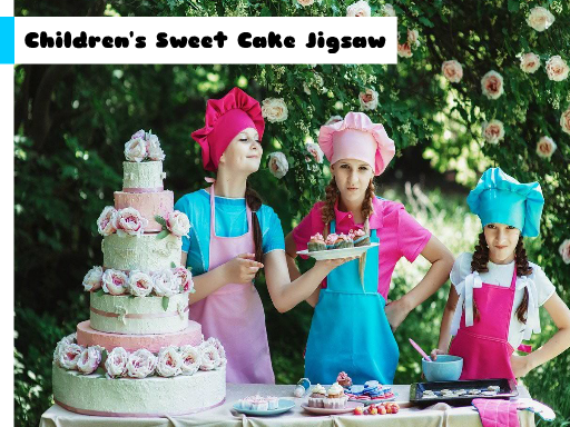 Children's Sweet Cake Jigsaw online game