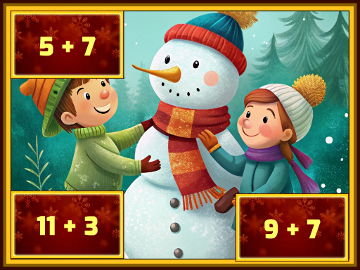 Chill Math Addition online Puzzle game