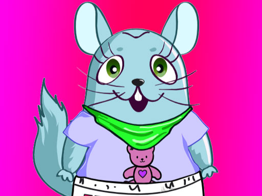Chinchilla Dress up online Girls game