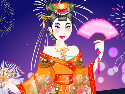 Chinese Princess Wedding Dress up online game