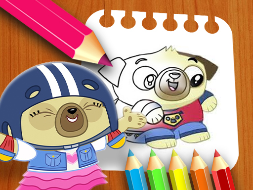 Chip and Potato Coloring Book online game