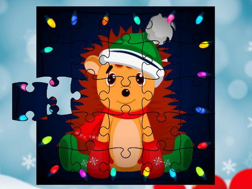 Christmas Animals online Puzzle game