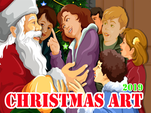 Christmas Art 2019 Puzzle online Puzzle game