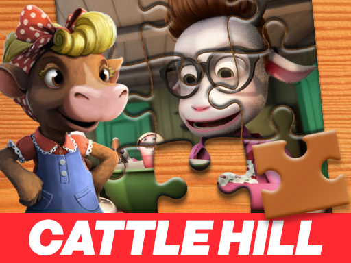 Christmas at Cattle Hill Jigsaw Puzzle online game