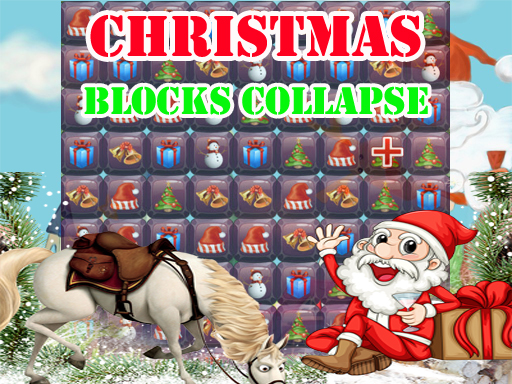 Christmas Blocks Collapse online Puzzle game