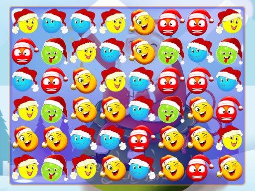 Christmas Bubbles Match 3 online game