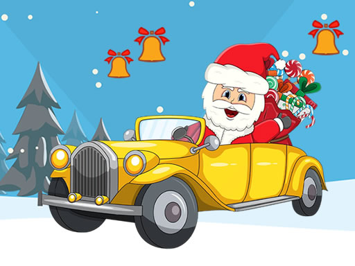 Christmas Cars Find the Bells online Puzzle game