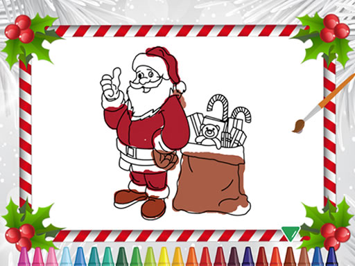 Christmas Coloring Book online Puzzle game