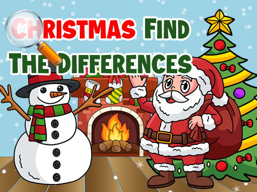 Christmas Find The Differences online Puzzle game