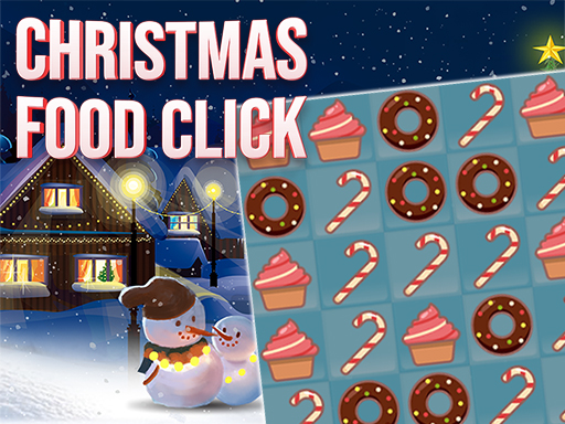 Christmas Food Click 2024 online Puzzle game