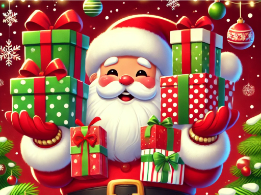 Christmas Gift Jump online Hypercasual game