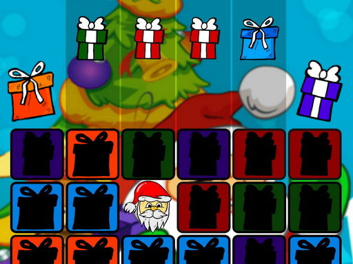 Christmas Gifts Falling online Puzzle game