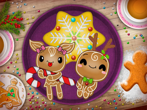 Christmas Gingerbread - Color Me online game