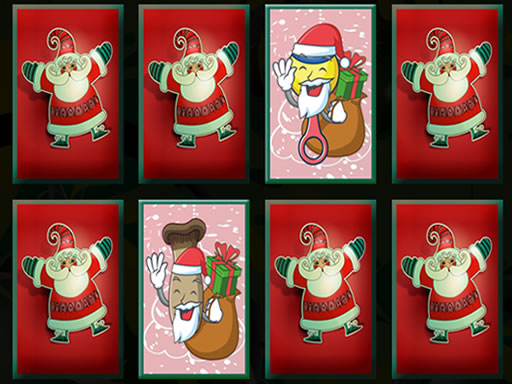 Christmas Mascots Memory online game