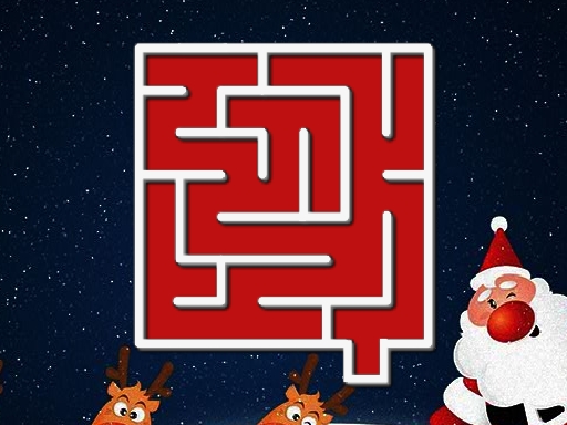 Christmas Maze online Puzzle game