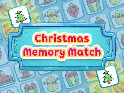 Christmas Memory Match online Puzzle game