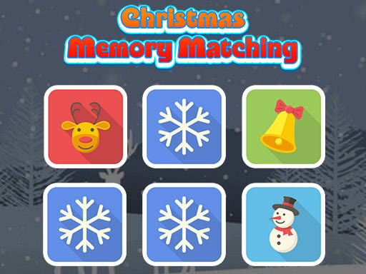 Christmas Memory Matching online game
