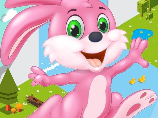 Christmas Santa Bunny Run online game