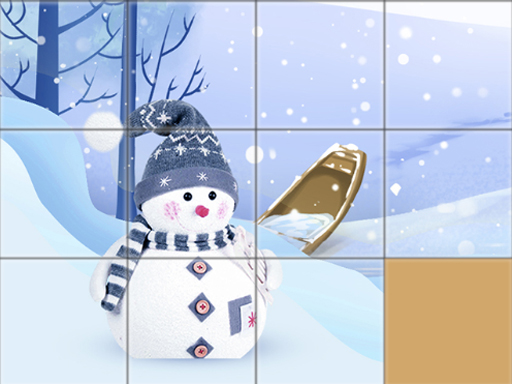 Christmas Slide Puzzle online Puzzle game