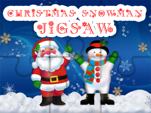 Christmas Snowman Jigsaw Puzzle online Puzzle game