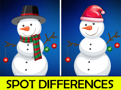 Christmas Spot differences online Puzzle game