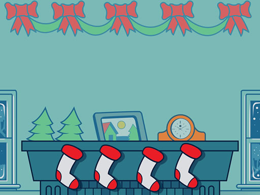 Christmas Stockings Memory online Puzzle game