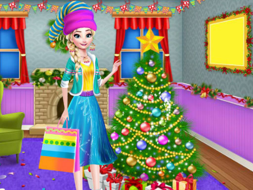CHRISTMAS TREE DECORATION AND DRESS UP online Girls game