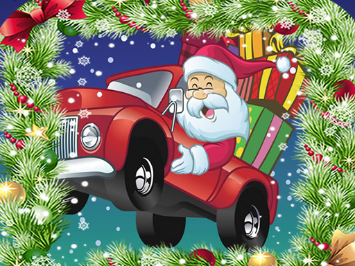 Christmas Truck Jigsaw online game
