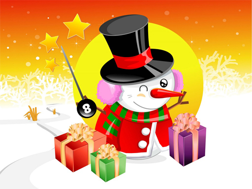 Christmas Vector Characters Puzzle online Puzzle game