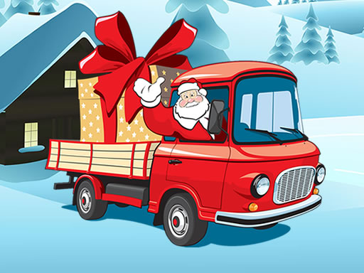 Christmas Vehicles Jigsaw online game