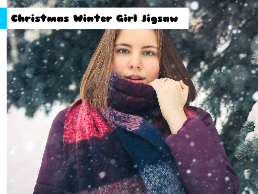 Christmas Winter Girl Jigsaw online game