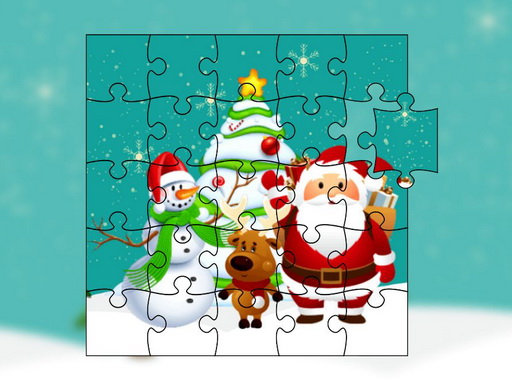 Christmas Winter Story Jigsaw online Puzzle game