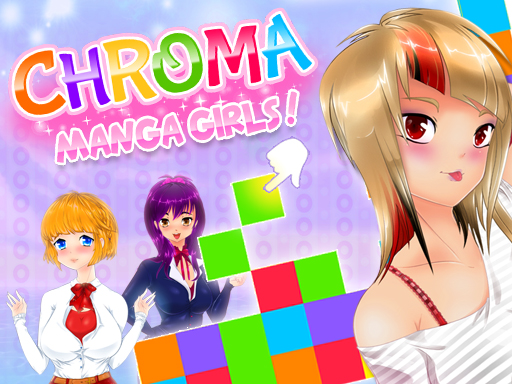 Chroma Manga Girls online Puzzle game