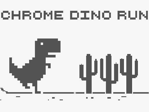 Chrome Dino Run online Clicker game