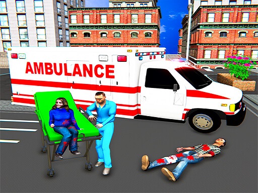 City Ambulance Rescue Simulator Games online game
