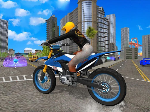 City Bike Stunt Racing online game
