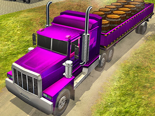 City Cargo Trailer Transport online Racing game