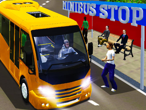 City Minibus Driver online Racing game