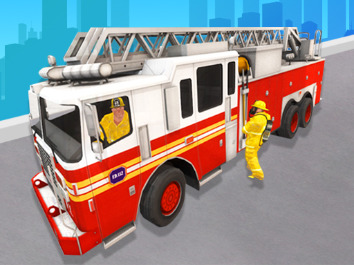 City Rescue Fire Truck Games online game